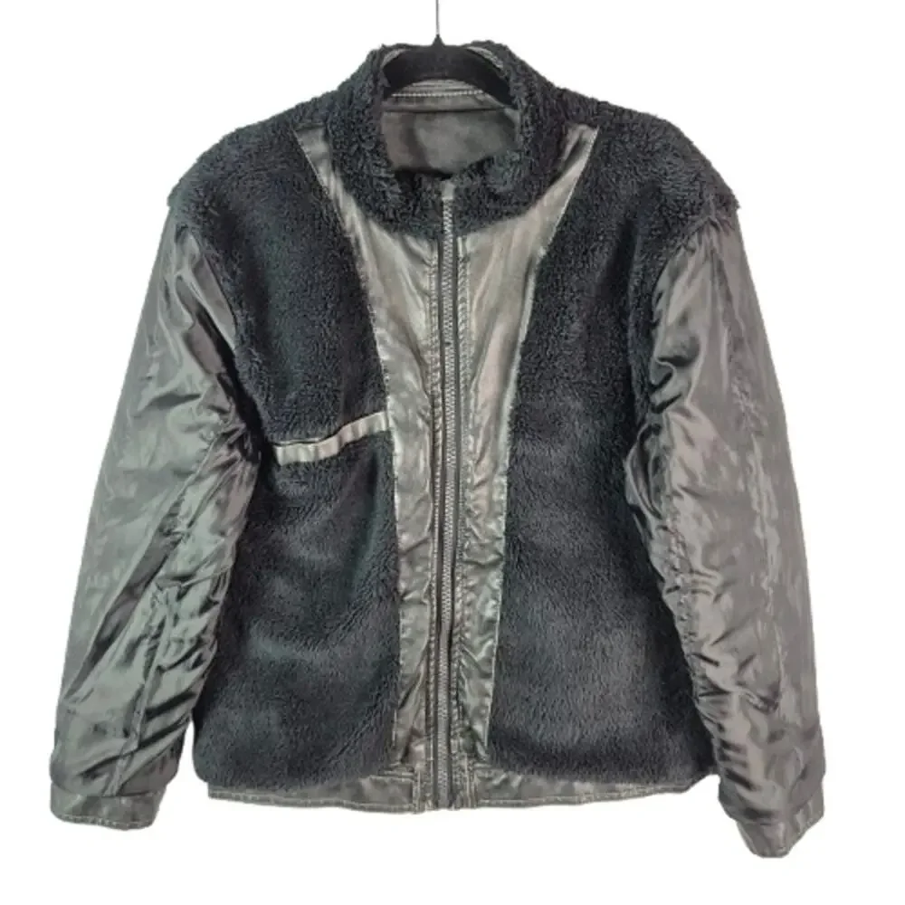 BKE "Garrison"  Faux Leather Jacket w/ Fleece Liner Size Youth Boys XL 18-20 - Picture 9 of 13